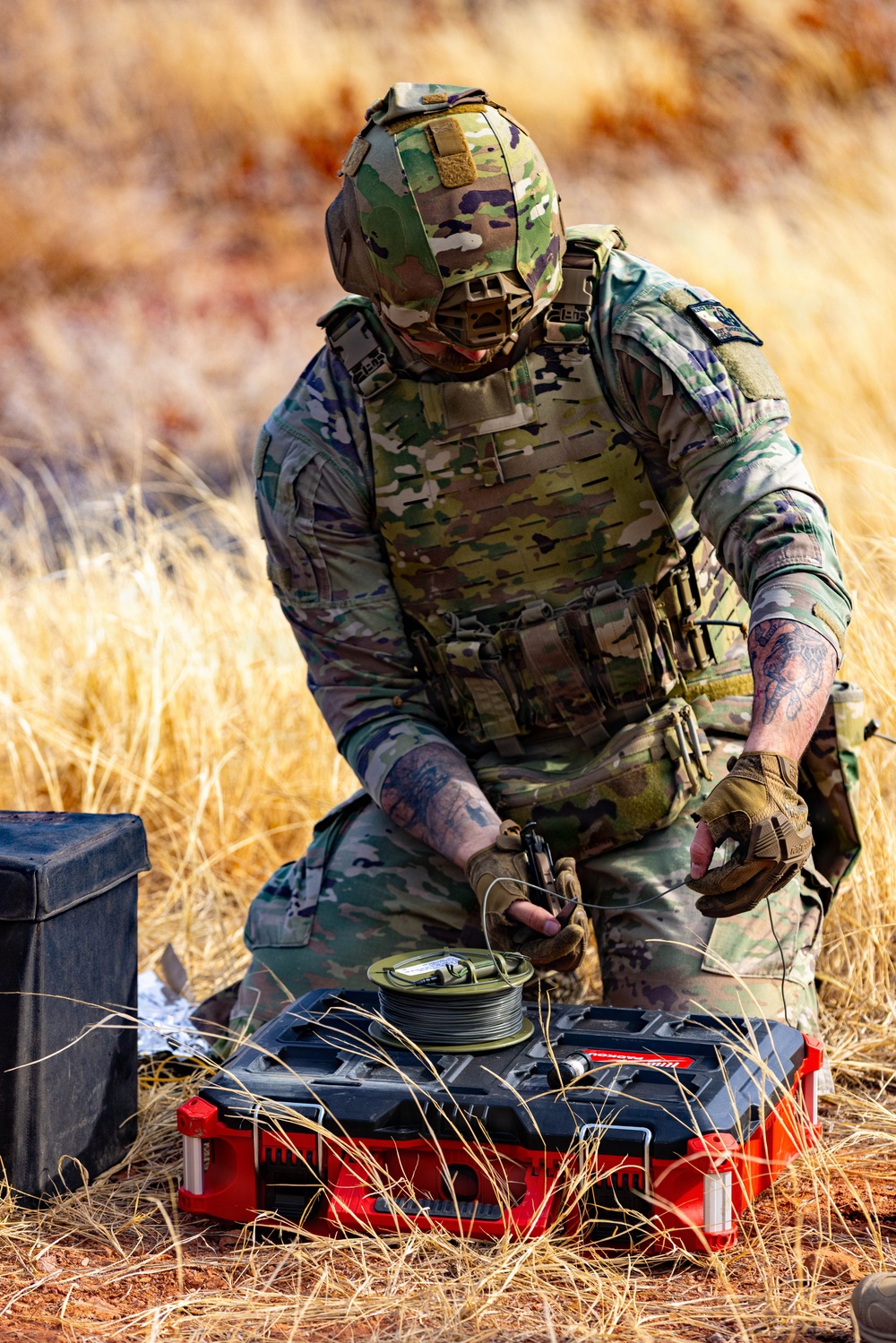 62nd EOD Company  ECM &amp; Counter UAS training