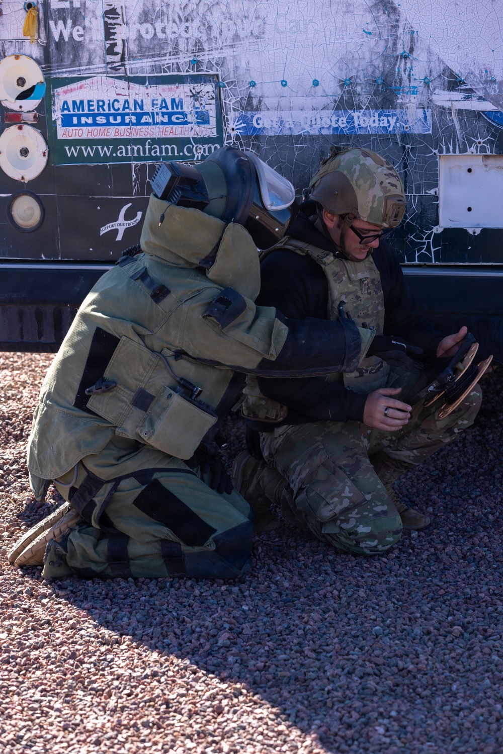 62nd EOD Company  ECM &amp; Counter UAS training