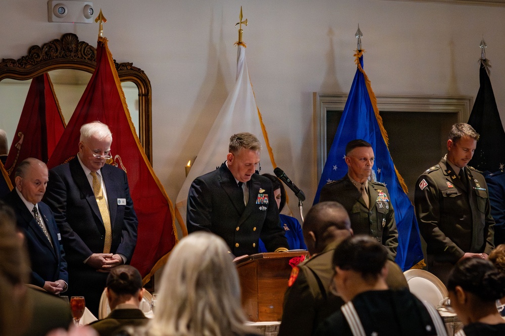 The New Orleans Navy League hosts the annual military appreciation day luncheon with guest of honor Lt. Gen. Anderson IV