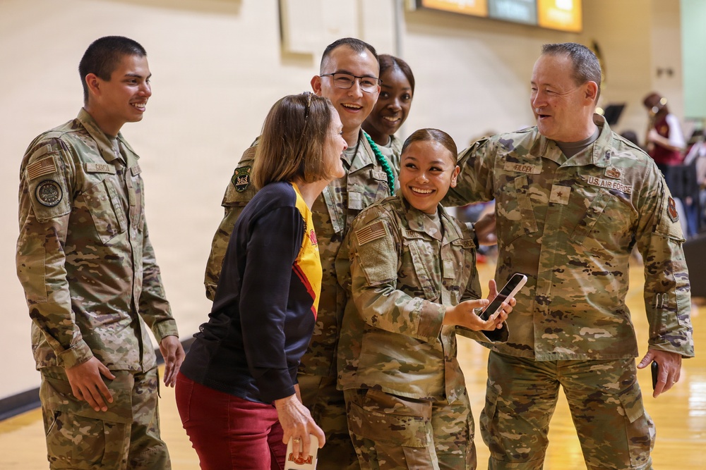 Community, Connection, and Basketball with Sheppard AFB and MSU