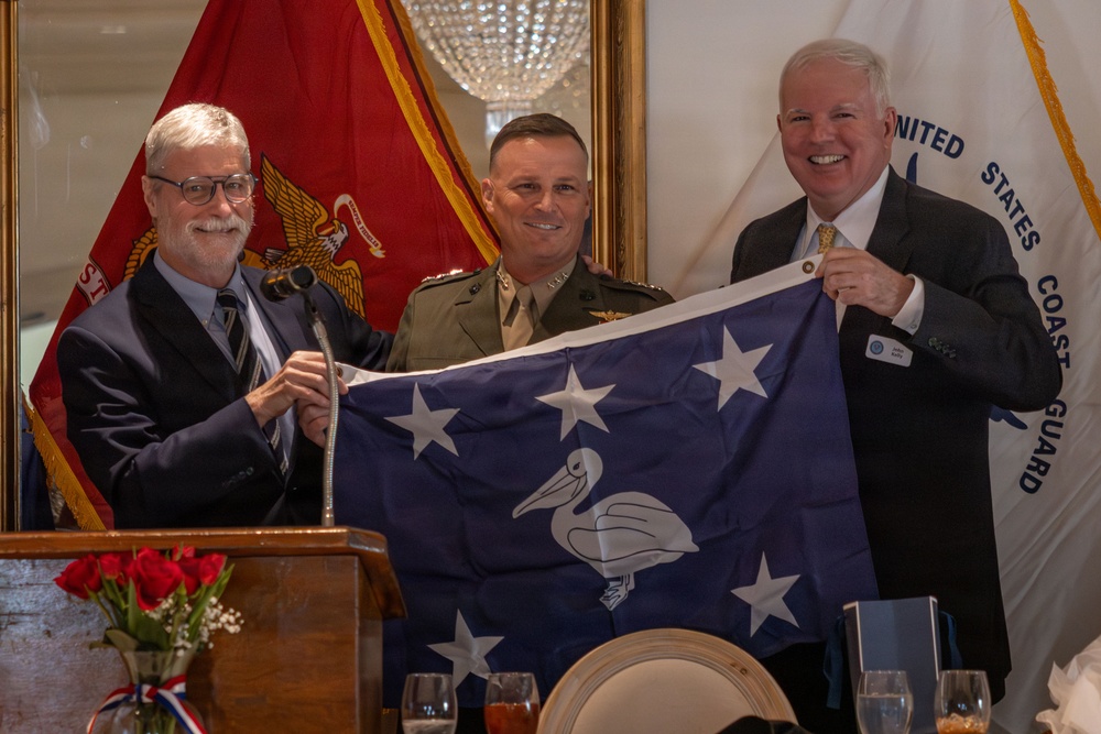 The New Orleans Navy League hosts the annual military appreciation day luncheon with guest of honor Lt. Gen. Anderson IV