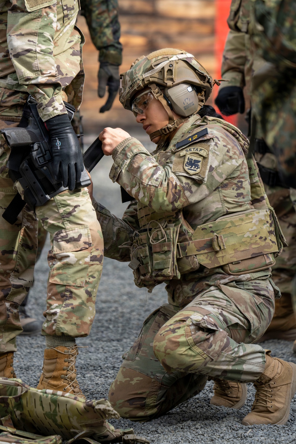 IMCOM-Europe Best Warrior Competition challenges Soldiers in technical proficiency and warrior tasks on day three