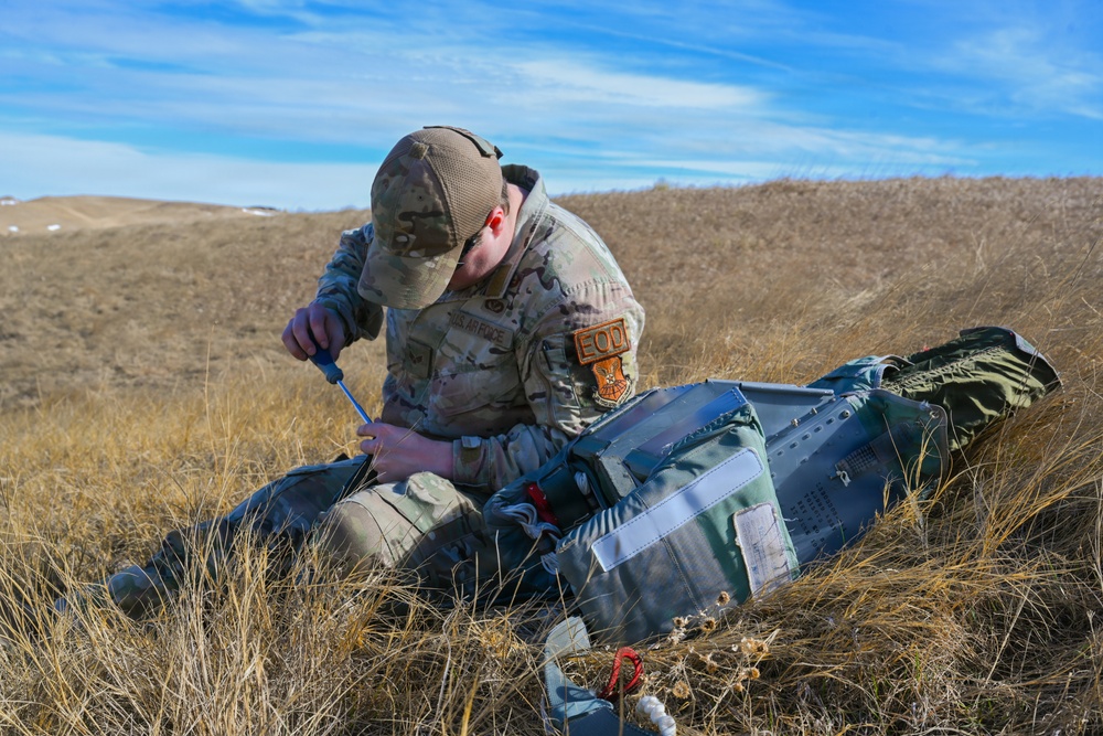 Ellsworth Air Force Base Explosive Ordnance Disposal and Egress Training Exercise