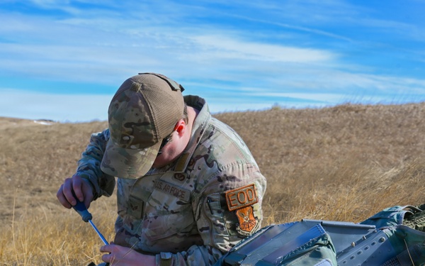 Ellsworth Air Force Base Explosive Ordnance Disposal and Egress Training Exercise