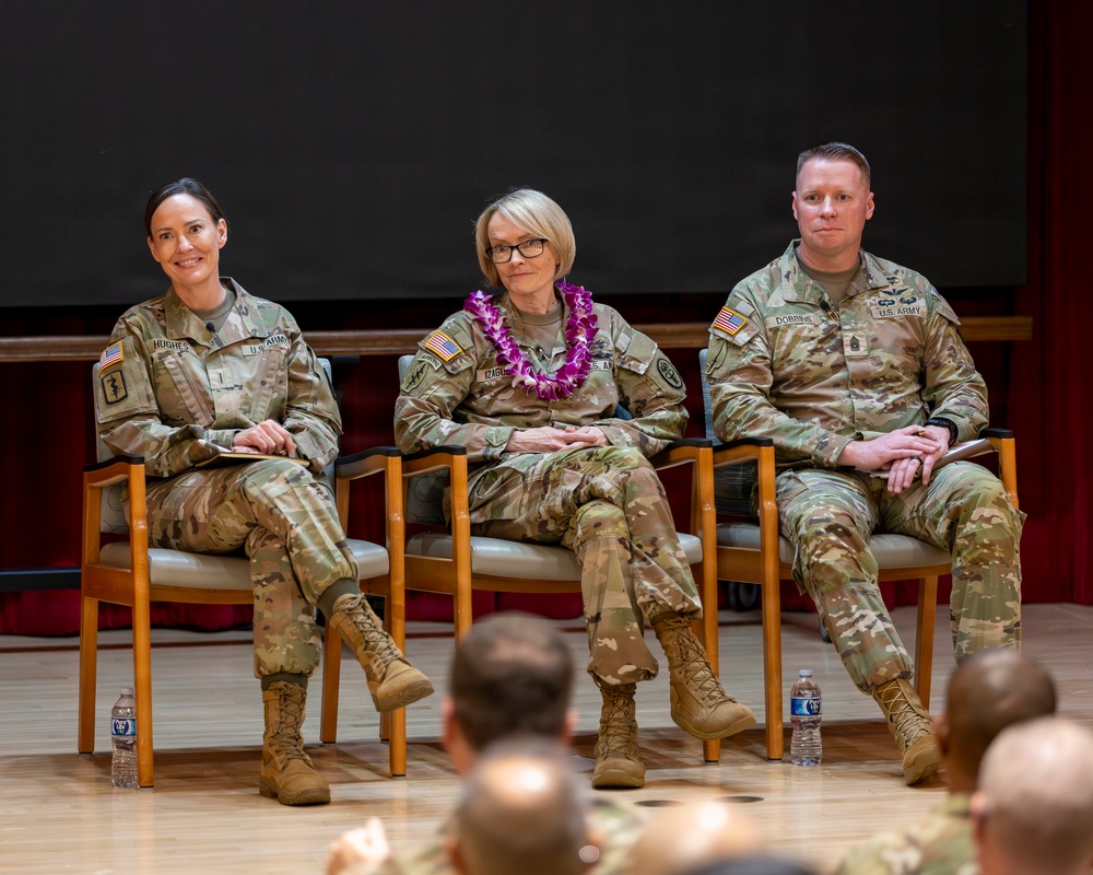 Army Medicine Leaders host fireside chat at Tripler Army Medical Center