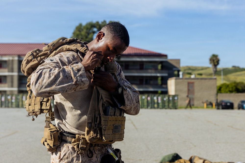 U.S. Marines with 1st MARDIV hold annual squad competition