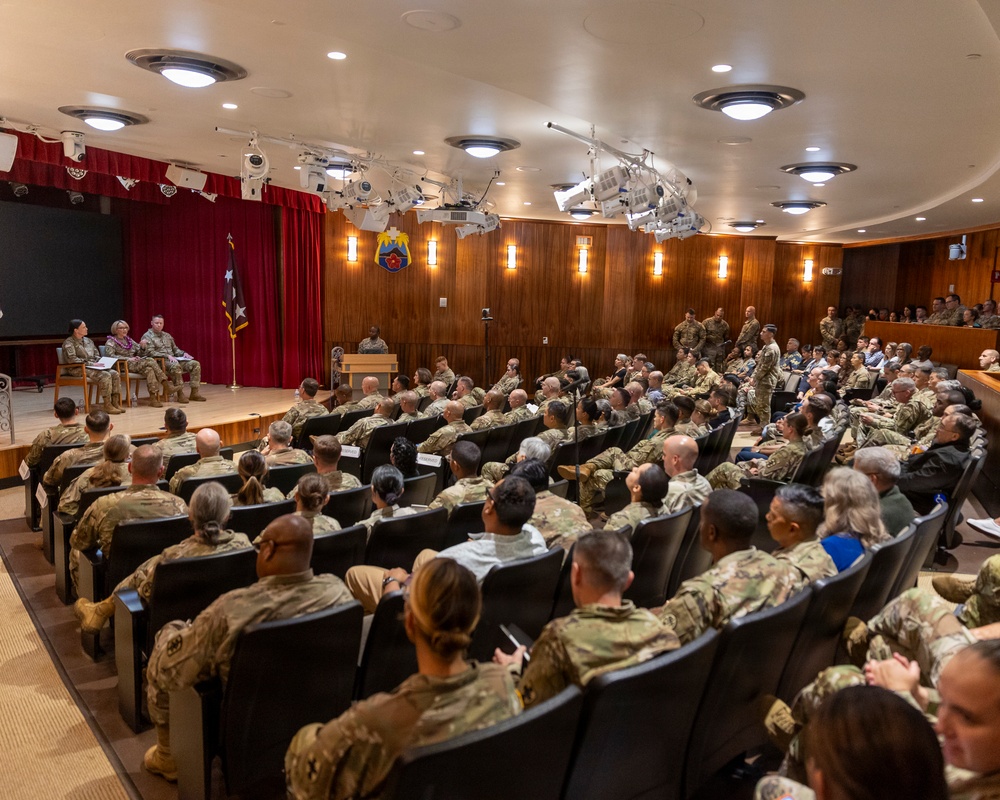 Army Medicine Leaders host fireside chat at Tripler Army Medical Center