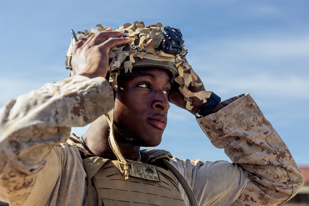 U.S. Marines with 1st MARDIV hold annual squad competition