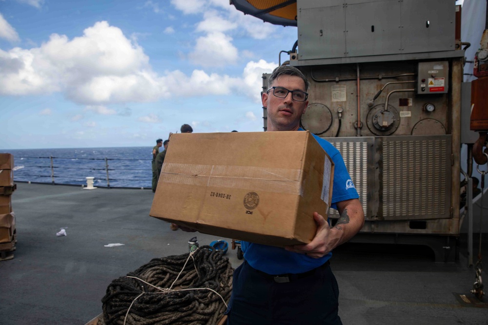 Replenishment At Sea