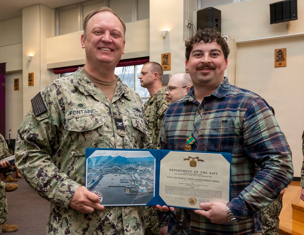 CFAS Awards and Quarters March 2026