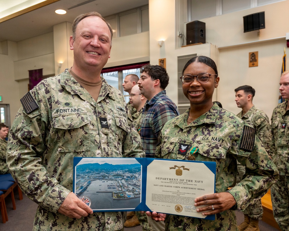 CFAS Awards and Quarters March 2026