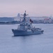 USS Mustin Arrives in Yokosuka