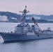 USS Mustin Arrives in Yokosuka