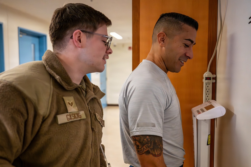 USFJ USAF enlisted leaders perform new fitness assessment