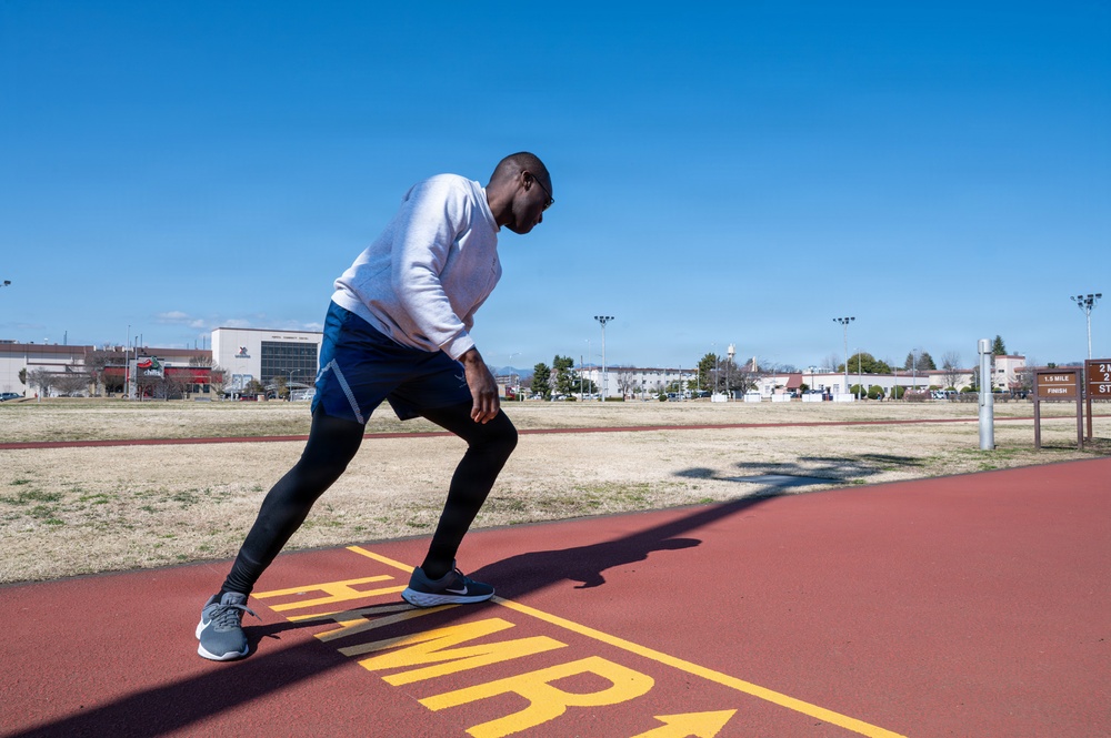 USFJ USAF enlisted leaders perform new fitness assessment