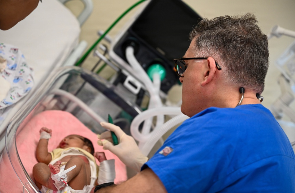 Side by side, pediatric care in Guyana during LAMAT 2026