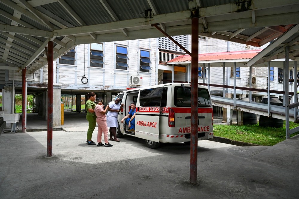 Side by side, pediatric care in Guyana during LAMAT 2026