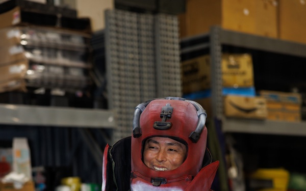 MCIPAC EOD trains Japan Coast Guard and Naha Fire Department