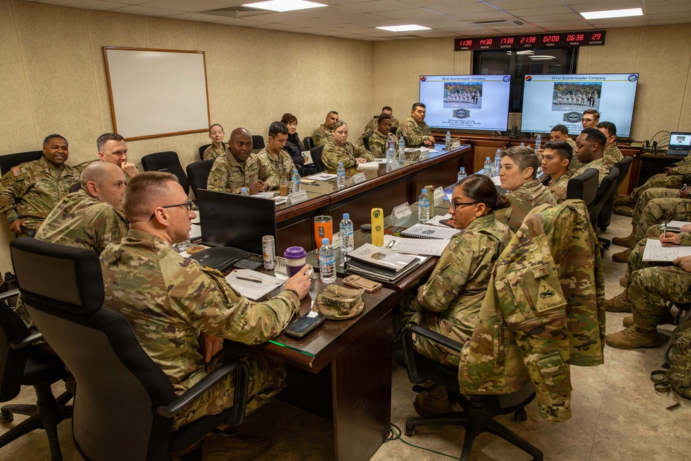 The 541st Quartermaster Company (QC), 498th Combat Sustainment Support Battalion, showcased their exceptional field skills on Mar. 9-10, competing for the Department of the Army's 58th Philip A. Connelly (PAC) Award.