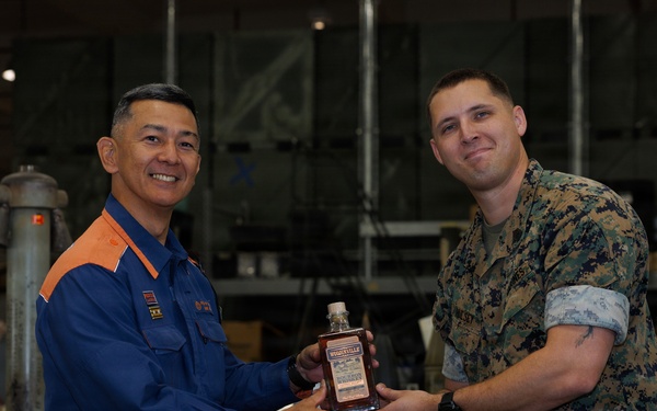 MCIPAC EOD trains Japan Coast Guard and Naha Fire Department