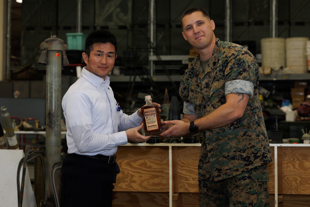 MCIPAC EOD trains Japan Coast Guard and Naha Fire Department
