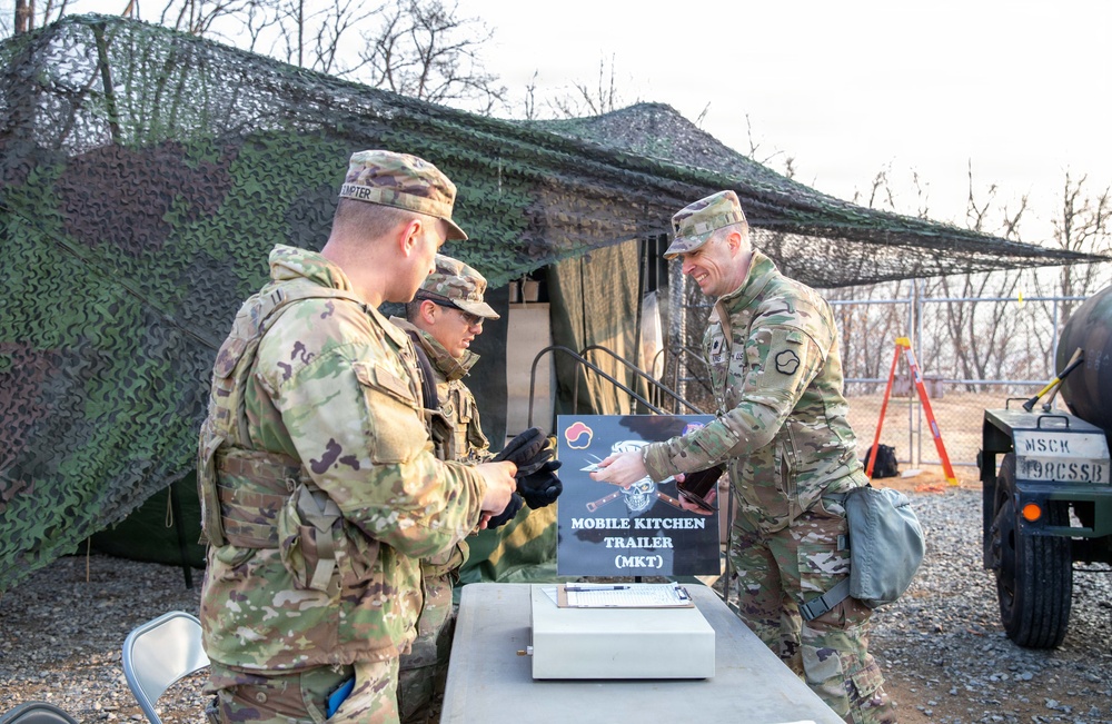 The 541st Quartermaster Company (QC), 498th Combat Sustainment Support Battalion, showcased their exceptional field skills on March 9-10, competing for the Department of the Army's 58th Philip A. Connelly (PAC) Award.