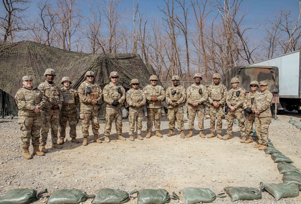 The 541st Quartermaster Company (QC), 498th Combat Sustainment Support Battalion, showcased their exceptional field skills on March 9-10, competing for the Department of the Army's 58th Philip A. Connelly (PAC) Award.