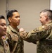 Capt. Donbosco A. Hein and Sgt. Eugene P. Arbis of the 498th CSSB received the Army Achievement Medal (AAM) from Maj. Gen. Justin W. Osberg, deputy combined rear area coordinator, United States Forces Korea (USFK) on Mar. 24.