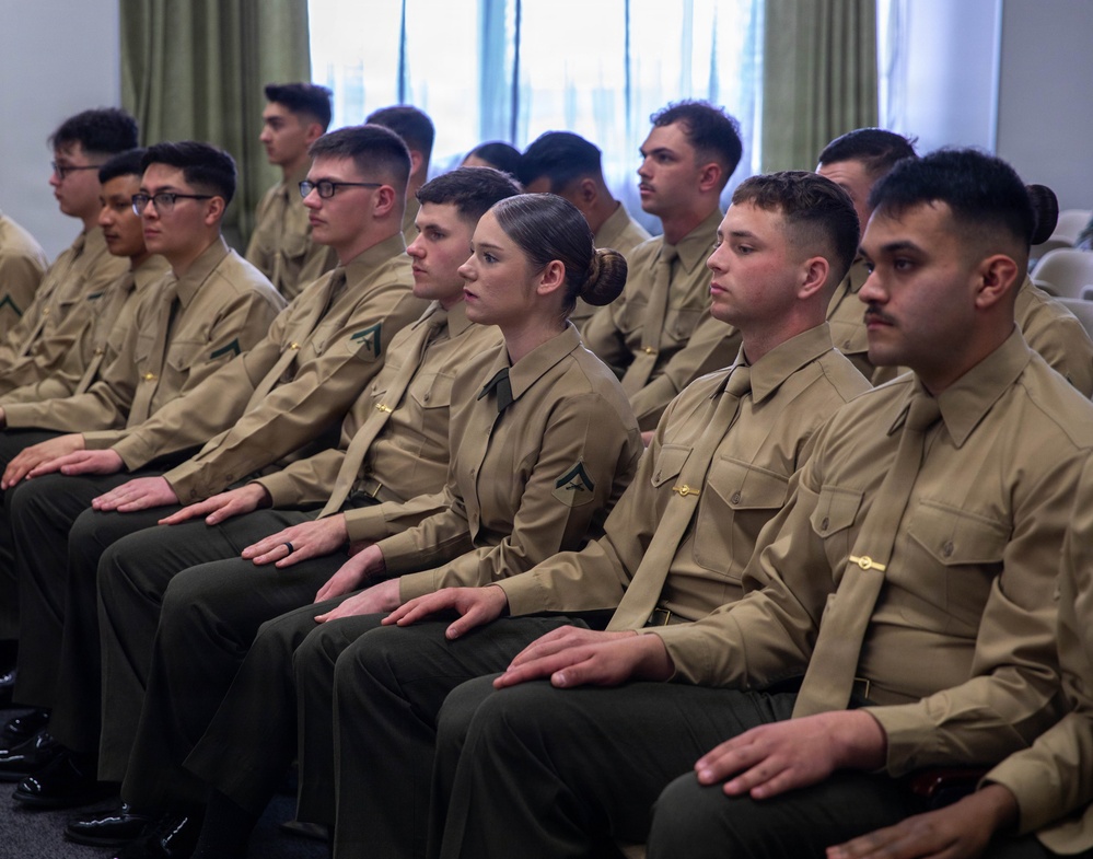 Lance Cpl. Seminar Graduation Class 2-26