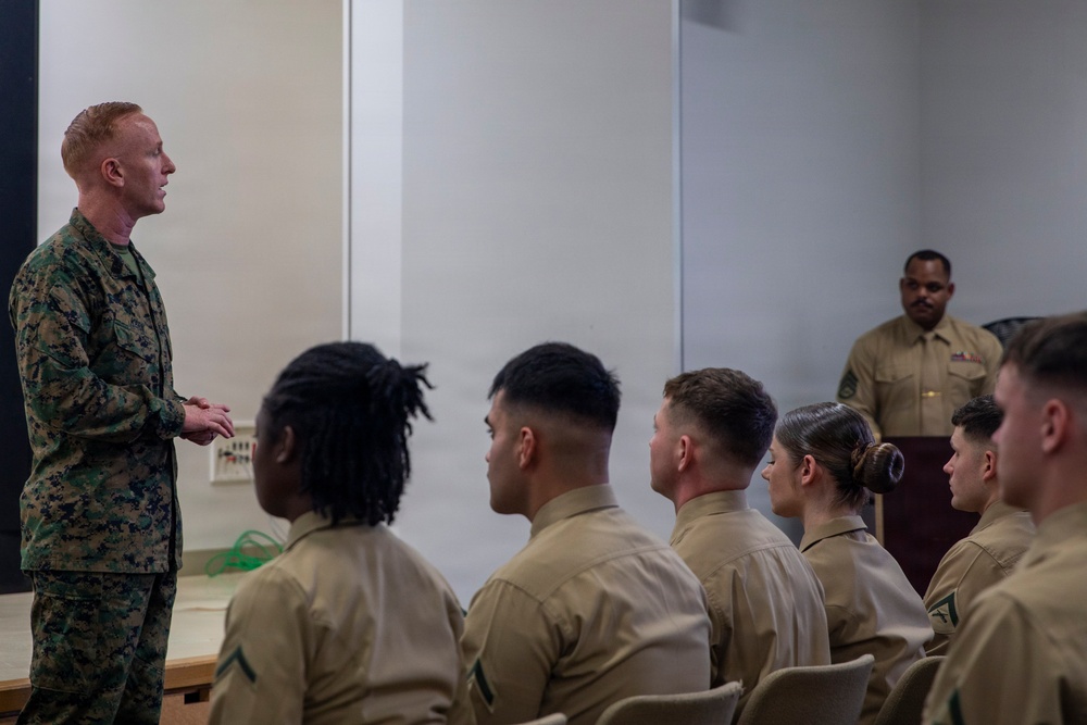 Lance Cpl. Seminar Graduation Class 2-26