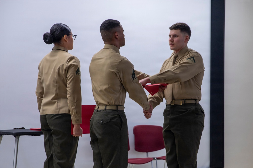 Lance Cpl. Seminar Graduation Class 2-26