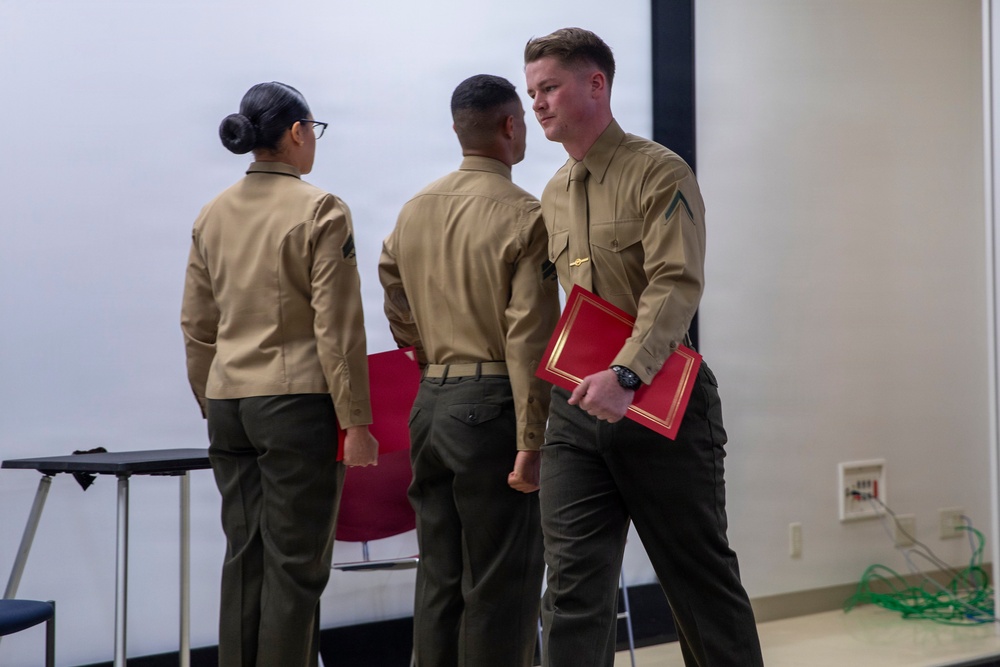 Lance Cpl. Seminar Graduation Class 2-26