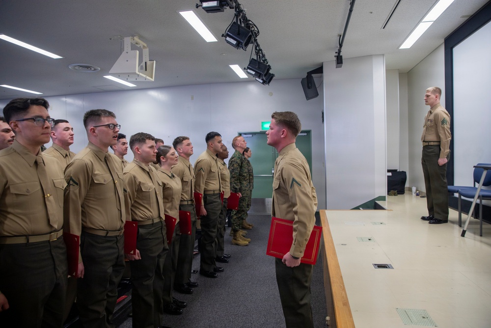 Lance Cpl. Seminar Graduation Class 2-26