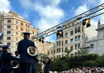 USAFE-AFAFRICA Band Performs in the Castellón de la Plana Magdalena Festival