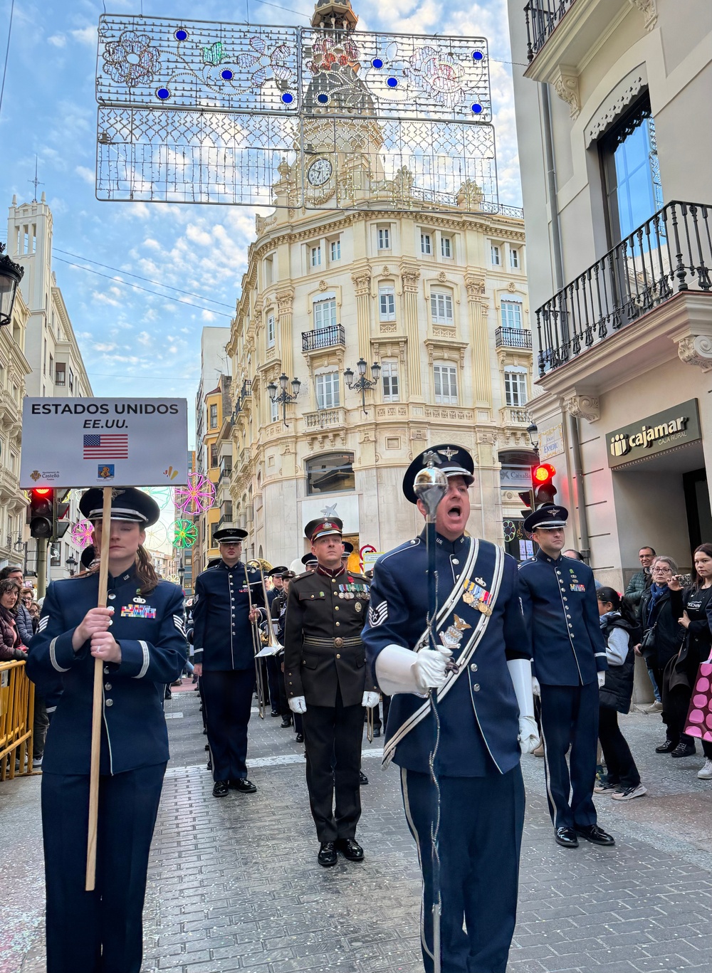 USAFE-AFAFRICA Band Performs in the Castellón de la Plana Magdalena Festival