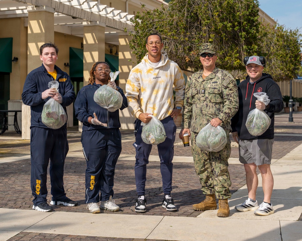 Keep Sigonella Beautiful base clean up