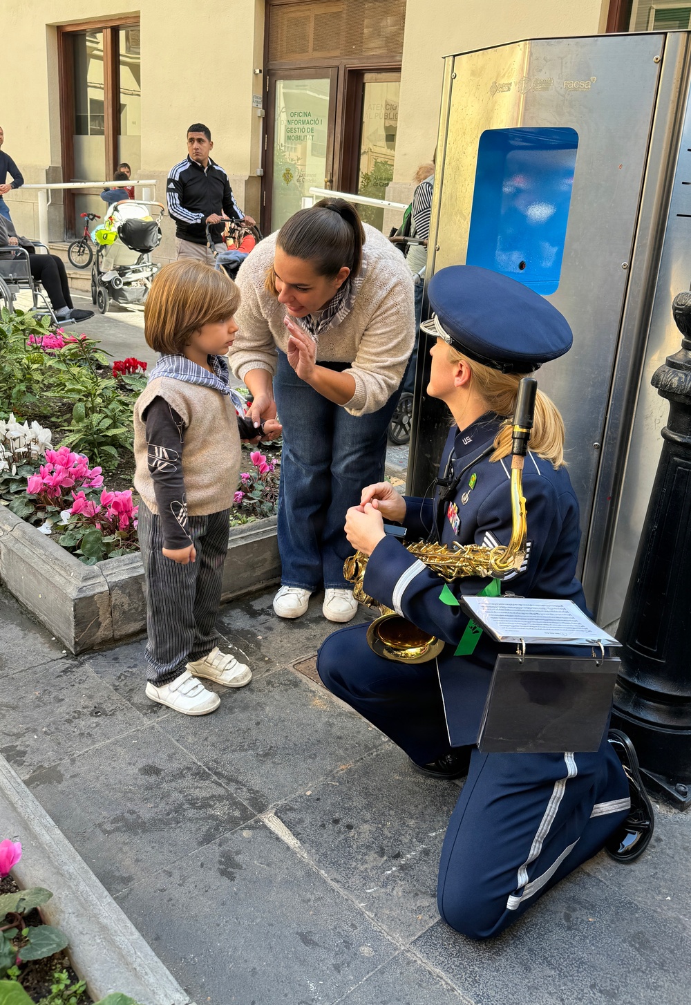 USAFE-AFAFRICA Band Performs in the Castellón de la Plana Magdalena Festival
