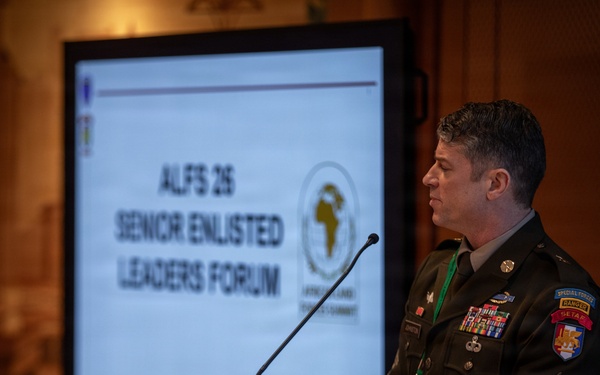 SETAF-AF hosts senior enlisted leaders forum at ALFS 2026