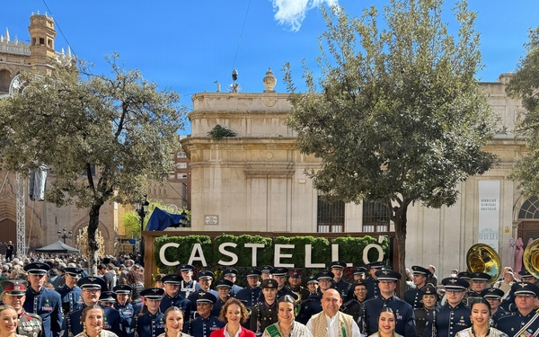 USAFE-AFAFRICA Band Performs in the Castellón de la Plana Magdalena Festival