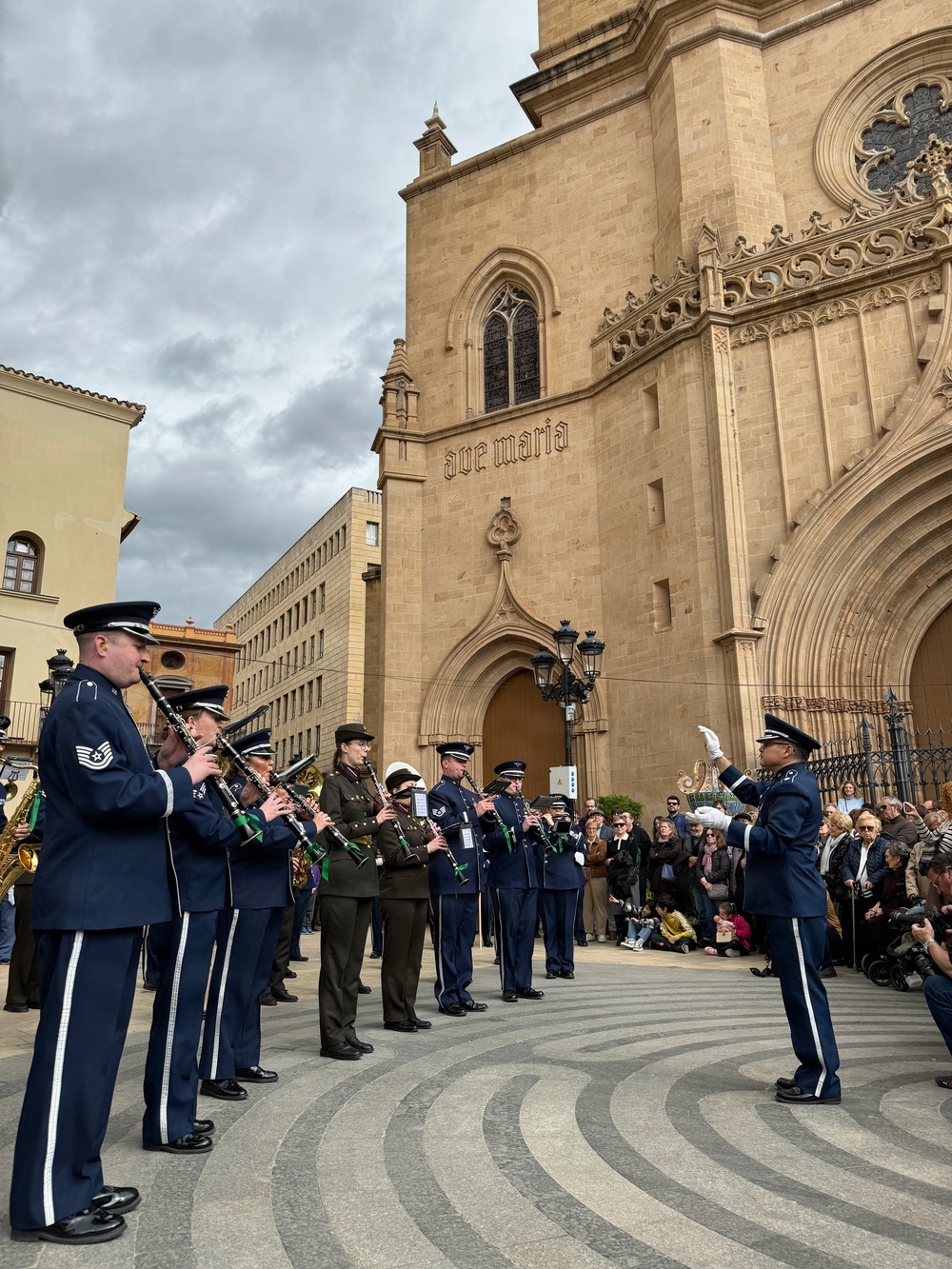 USAFE-AFAFRICA Band Performs in the Castellón de la Plana Magdalena Festival