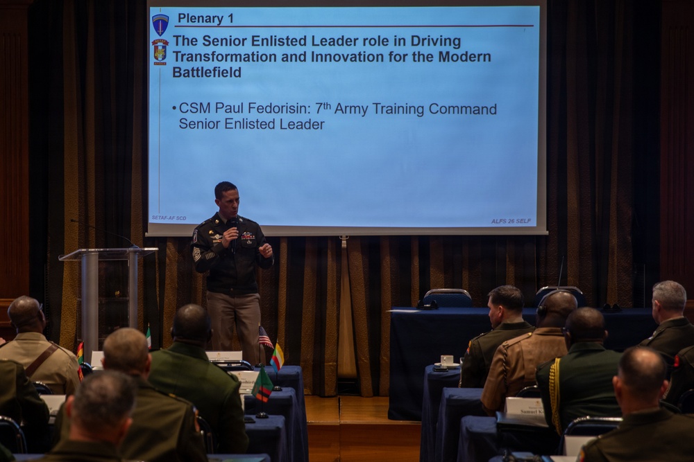 SETAF-AF hosts senior enlisted leaders forum at ALFS 2026