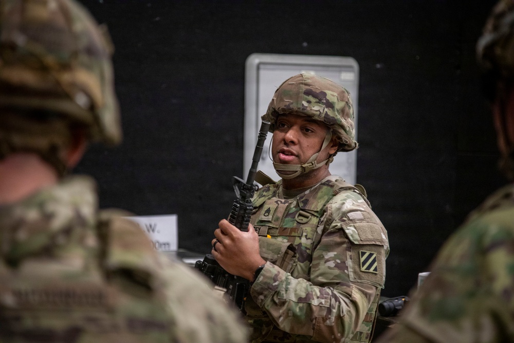 Task Force Talon Conducts Weapons Qualification