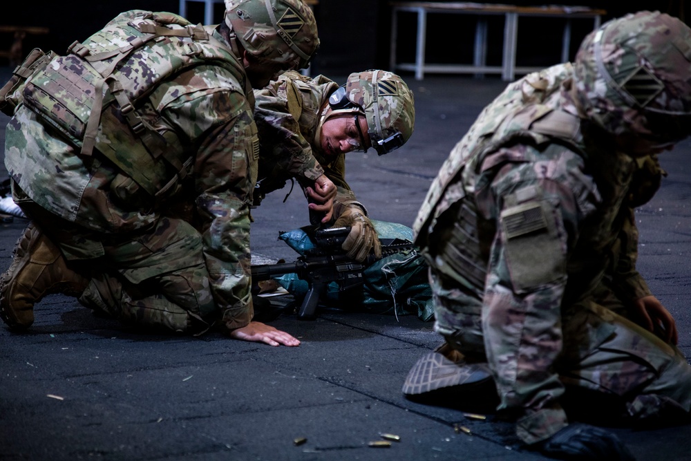 Task Force Talon Conducts Weapons Qualification