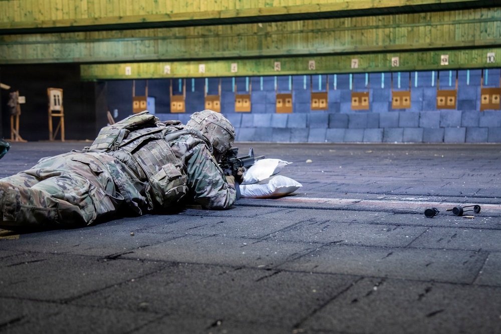 Task Force Talon Conducts Weapons Qualification
