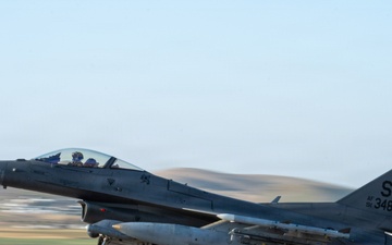 F-16s Lands During Operation Epic Fury