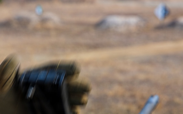 U.S. Marines with 3/12 Shoot Dismounted Crew Served Weapons