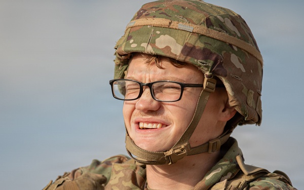 Soldiers conduct sustainment operations during Operation Epic Fury