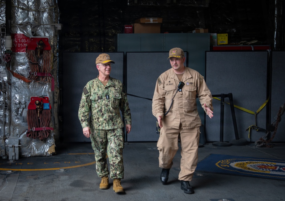 CNO Visits USS Tulsa (LCS 16)