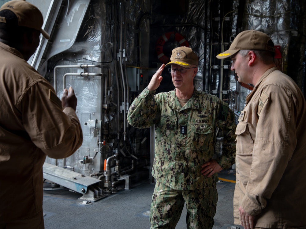 CNO Visits USS Tulsa (LCS 16)