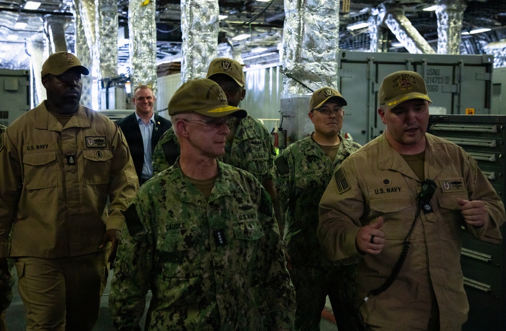 CNO Visits USS Tulsa (LCS 16)